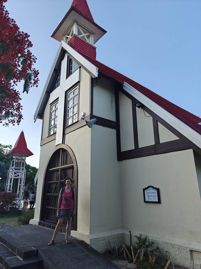 L’église au toit rouge du Cap Malheureux