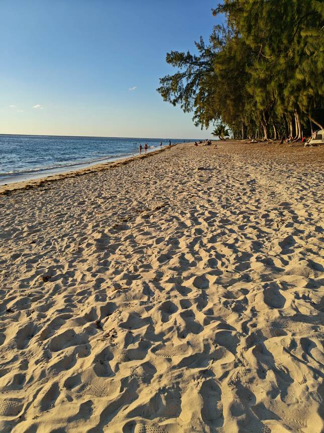 La plage, terrain idéal pour marcher