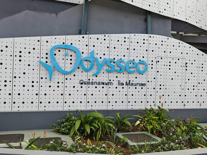 L’océanarium Odysseo, à Port-Louis